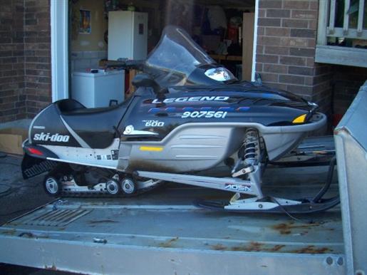 2002 ski doo Legend sport 600 rer